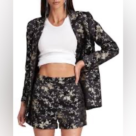 Like New Lioness Bohemian Rhapsody Satin Blazer - Picture 6 of 12